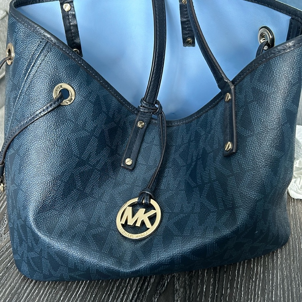 Michael Kors bag and matching wristlet